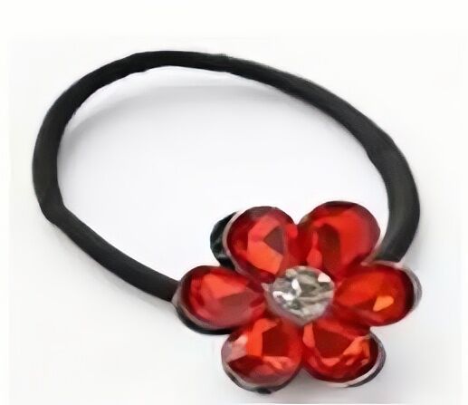 Резинка для волос женская с декором