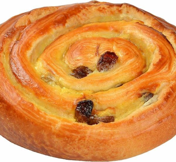 Улитка Пятёрочка с кремом и изюмом 85 г