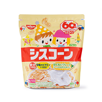 

Хлопья Nissin Cisco кукурузные 12 витаминов, Япония 180 г