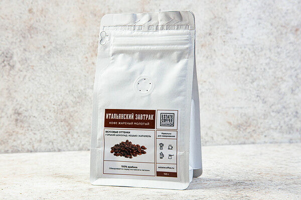 Кофе жареный молотый 