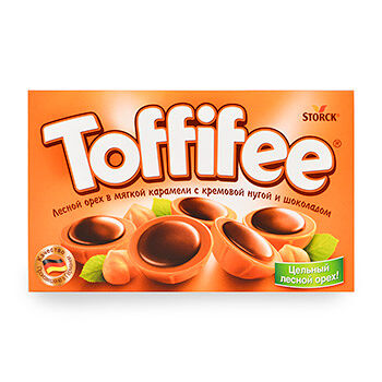 Набор конфет Toffifee Лесной орех в мягкой карамели с кремовой нугой и шоколадом