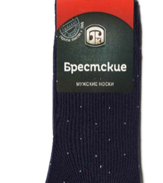 Носки мужские брест точки р.27 черный/т.синий/т.серый 14 с2122-д38 061