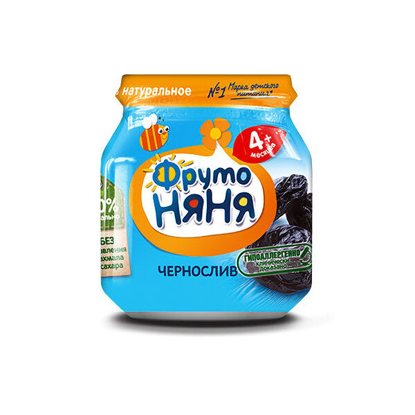 Фруто Няня пюре слива черная 100г