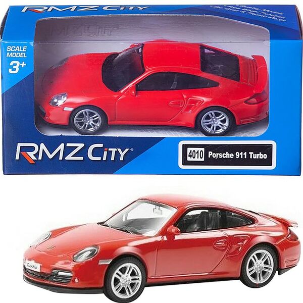 Игрушка RMZ City Машинка Porsche 911 turbo красная