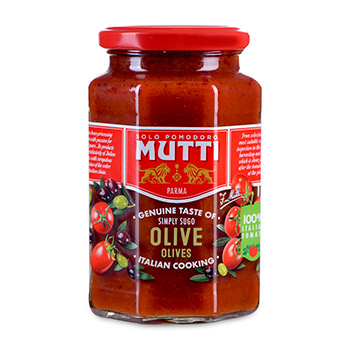

Соус томатный Mutti с оливками