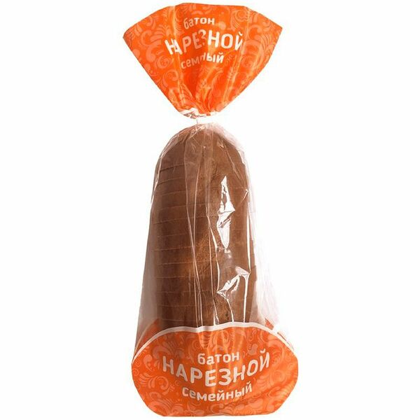 Батон Самарский Хлебозавод 5 Семейный нарезной, 350 г