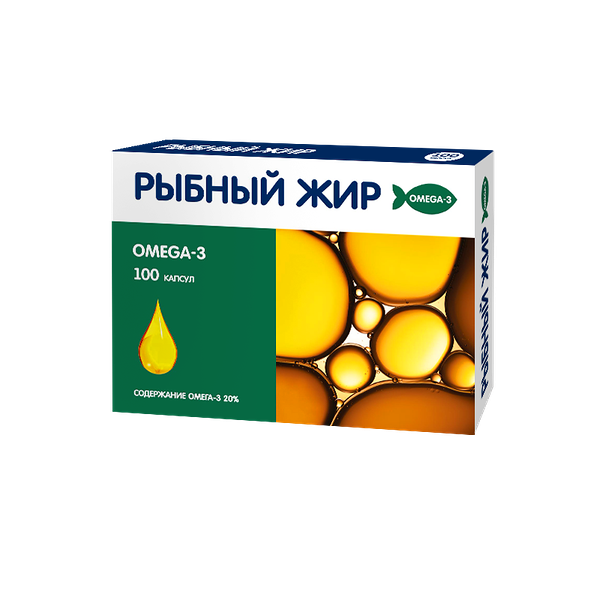 PL Рыбный жир капс. №100