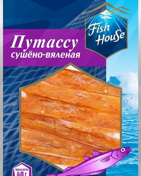 Путассу Fish House сушено-вяленый 40г