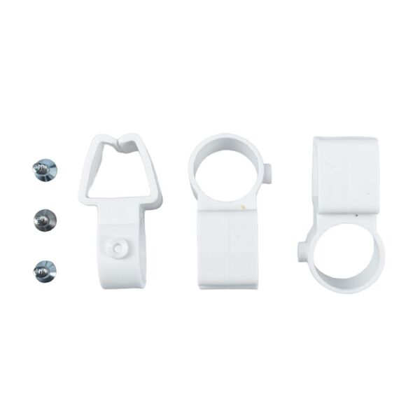 Кронштейн для второй направляющей, 3 шт, белый
