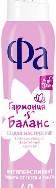 Дезодорант-антиперспирант Фа Создай Настроение Гармония & Баланс 150мл