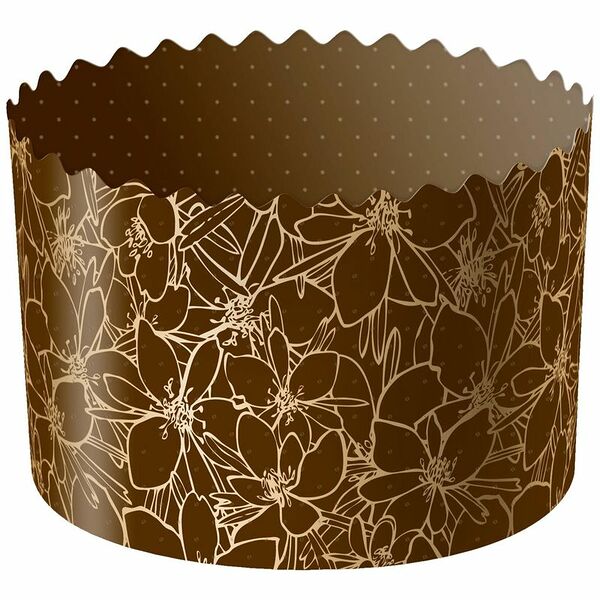 Набор пасхальный Домашняя кухня формы для кулича бумажные 90x90 мм в ассортименте, 4 шт