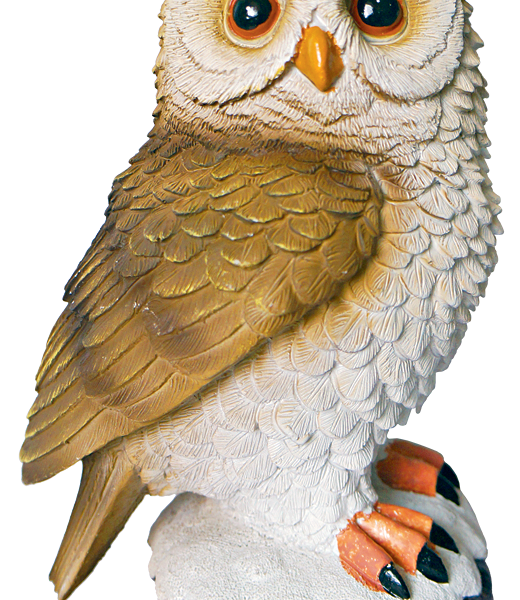 Фигура декоративная садовая Сова 26см, искусственный камень, Арт. L80024