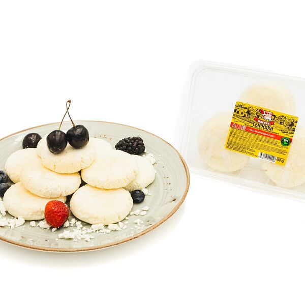 Сырники (изделие из творога) быстрозамороженные 0,450 кг