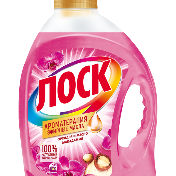 Гель для стирки Losk Ароматерапия Орхидея и Масло Макадамии