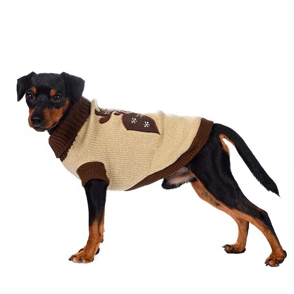 Свитер для собак Олень 50см 3XL (унисекс)