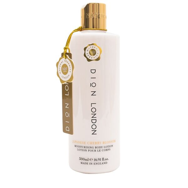 Лосьон для тела Dion London с ароматом цветов японской вишни и витамином Е 500мл