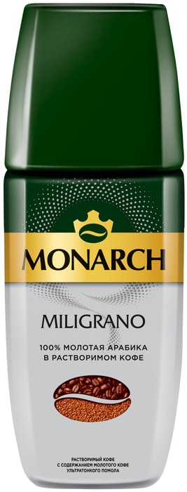 

Кофе растворимый Monarch Miligrano c добавлением молотого 90 г