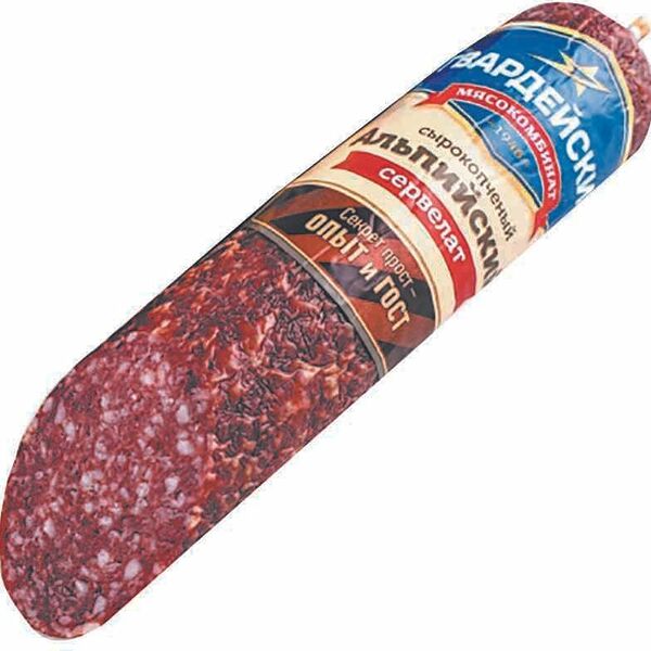 Сервелат Гвардейский МК Альпийский с/к 250г