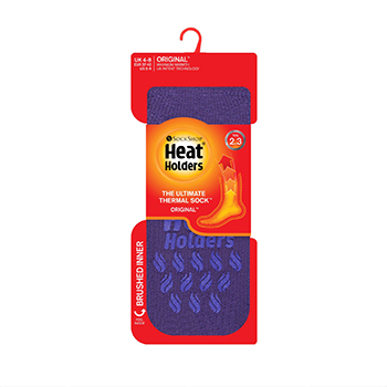 

Термоноски женские Heat Holders SLIPPER lavender, Индонезия