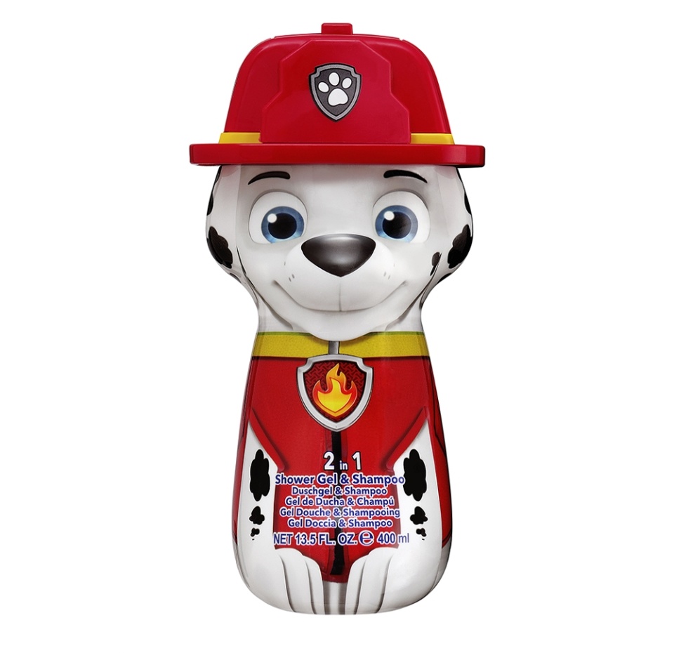 

Гель для душа и шампунь 2 в 1 Paw Patrol «Маршалл» 400 мл, Китай