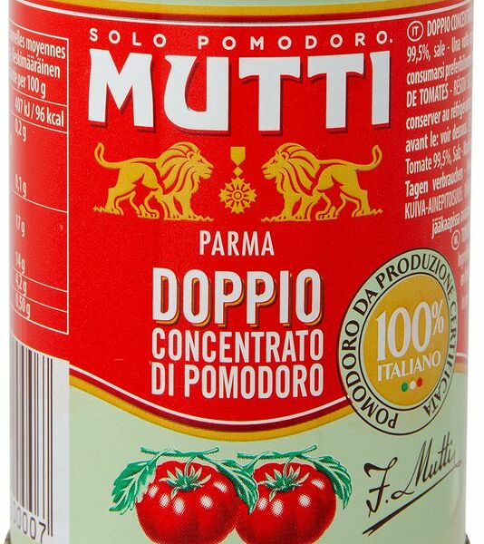 Томатная паста Mutti 28%, 140г