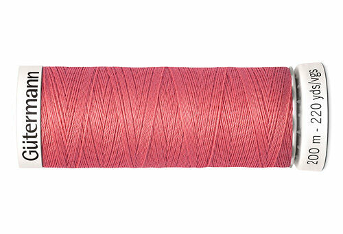 748277 Нить Sew-all для всех материалов, 200м, 100% п/э Gutermann(926 лососевый)