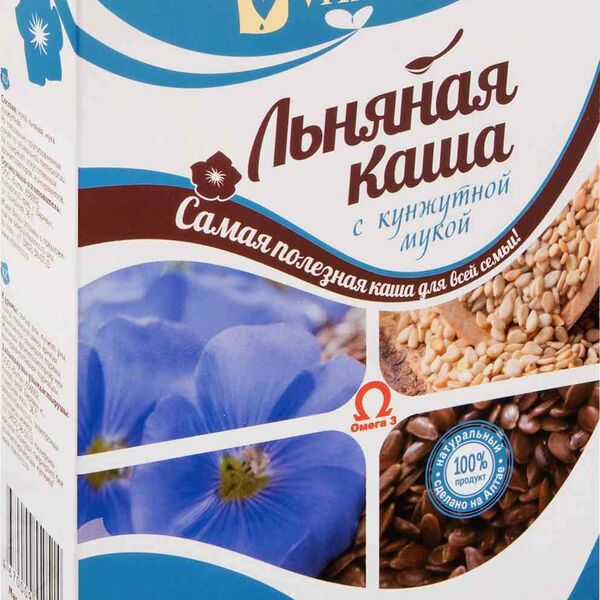 Каша льняная Vitavinco с кунжутной мукой