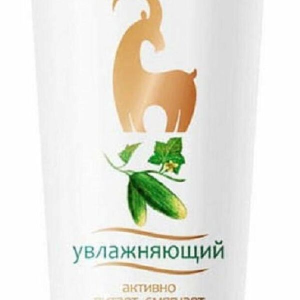 Крем для лица Iris Козье молоко с экстрактом огурца, 100 мл