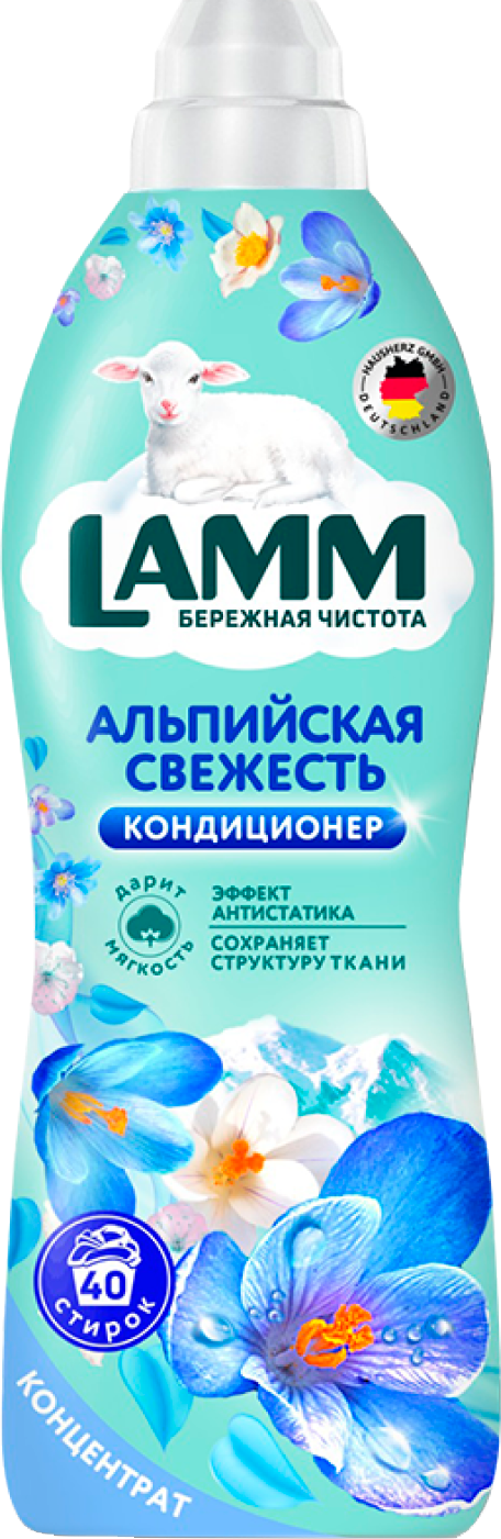 

Кондиционер для белья Lamm Альпийская свежесть 1 л
