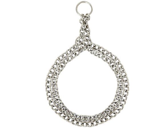 Ошейник-удавка Triol двухрядный для собак средних пород