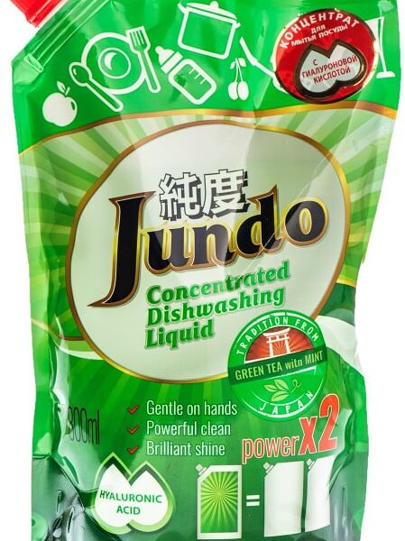 Гель для мытья посуды Jundo Green tea with Mint 800мл