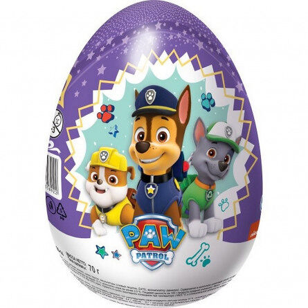 Шоколадное яйцо Щенячий патруль, Россия