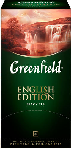 

Чай черный Greenfield English Edition 25x2 г