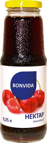 

Нектар Bonvida Вишневый осветленный, 250 мл
