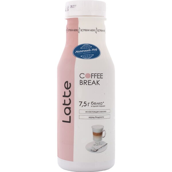 Напиток молочный Coffee Break гляссе 1.3% бут пэт 280г ОАО Молочный Мир