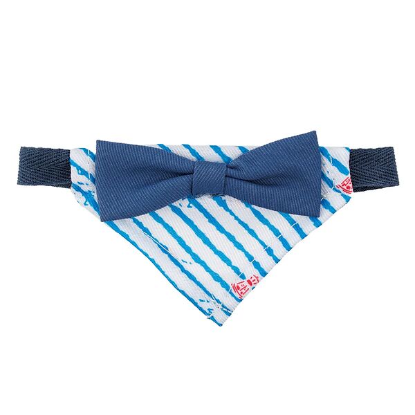 Бандана для кролика синяя S