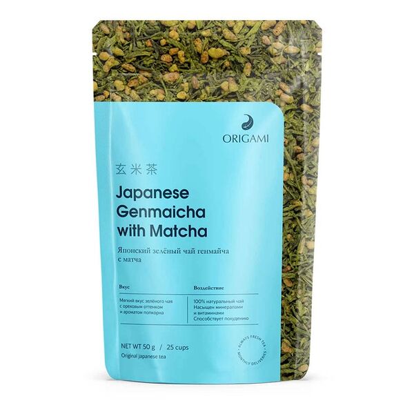 Чай Origami Tea Генмайча зеленый
