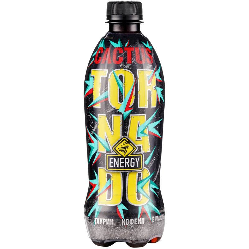 

Напиток энергетический Tornado Energy Cactus газированный 473 мл