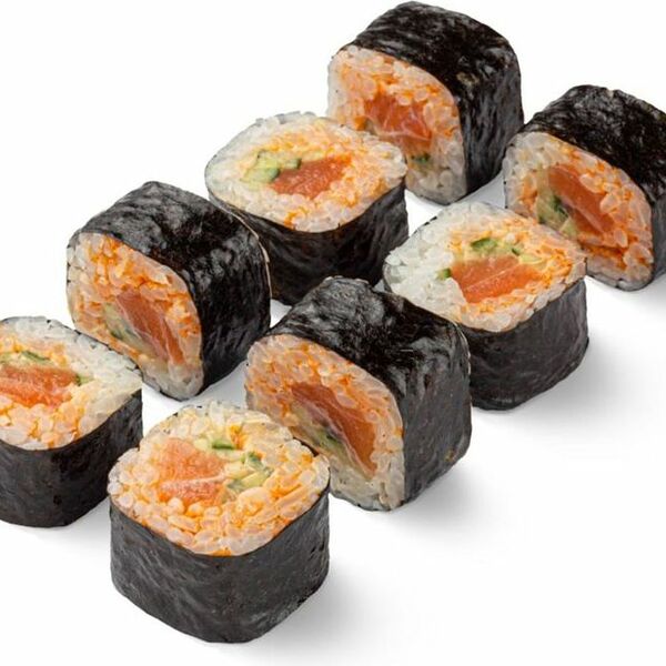 Ролл Много Лосося Лосось Спайс 185г