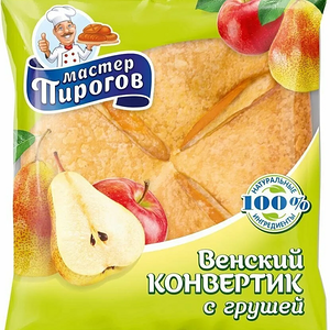 Конвертик Венский Мастер пироговъ с грушей 70г