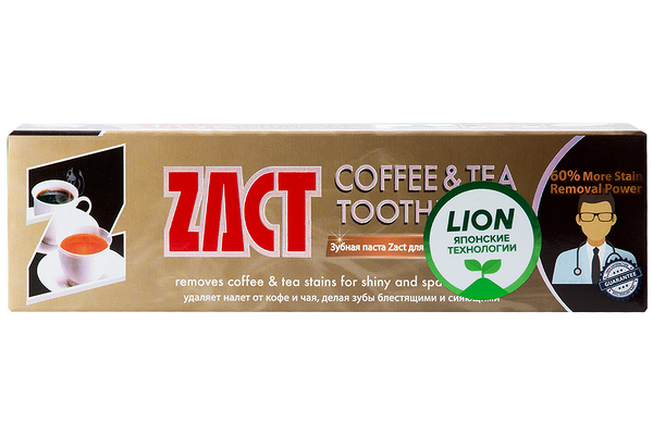 Зубная паста Lion Thailand Zact отбеливающая