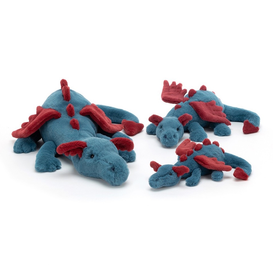 

Игрушка мягкая JellyCat Дракон Дуглас 25см 1шт