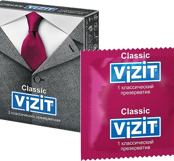 Презервативы Vizit Classic классические 3 шт