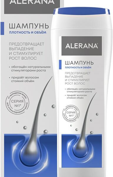 Шампунь для волос Alerana Плотность и объем 250мл