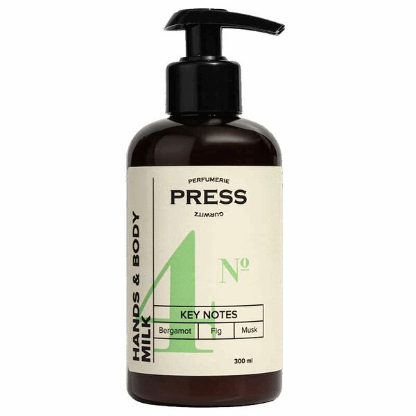 Press Gurwitz №4 Молочко для тела 300 мл