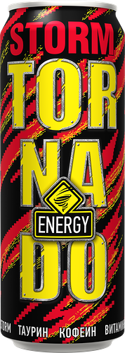 Напиток энергетический Tornado Energy Storm, 450 мл