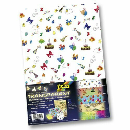 Транспарентная бумага 'Дети', 115г/м², 23х33см, 5л. (80409) Folia