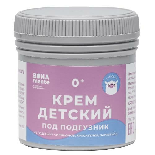 Bona mente Крем под подгузник 60 мл 0+