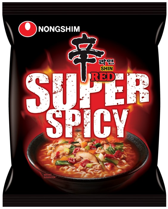 

Лапша быстрого приготовления Nongshim Шин Рэд Супер острая 120 г
