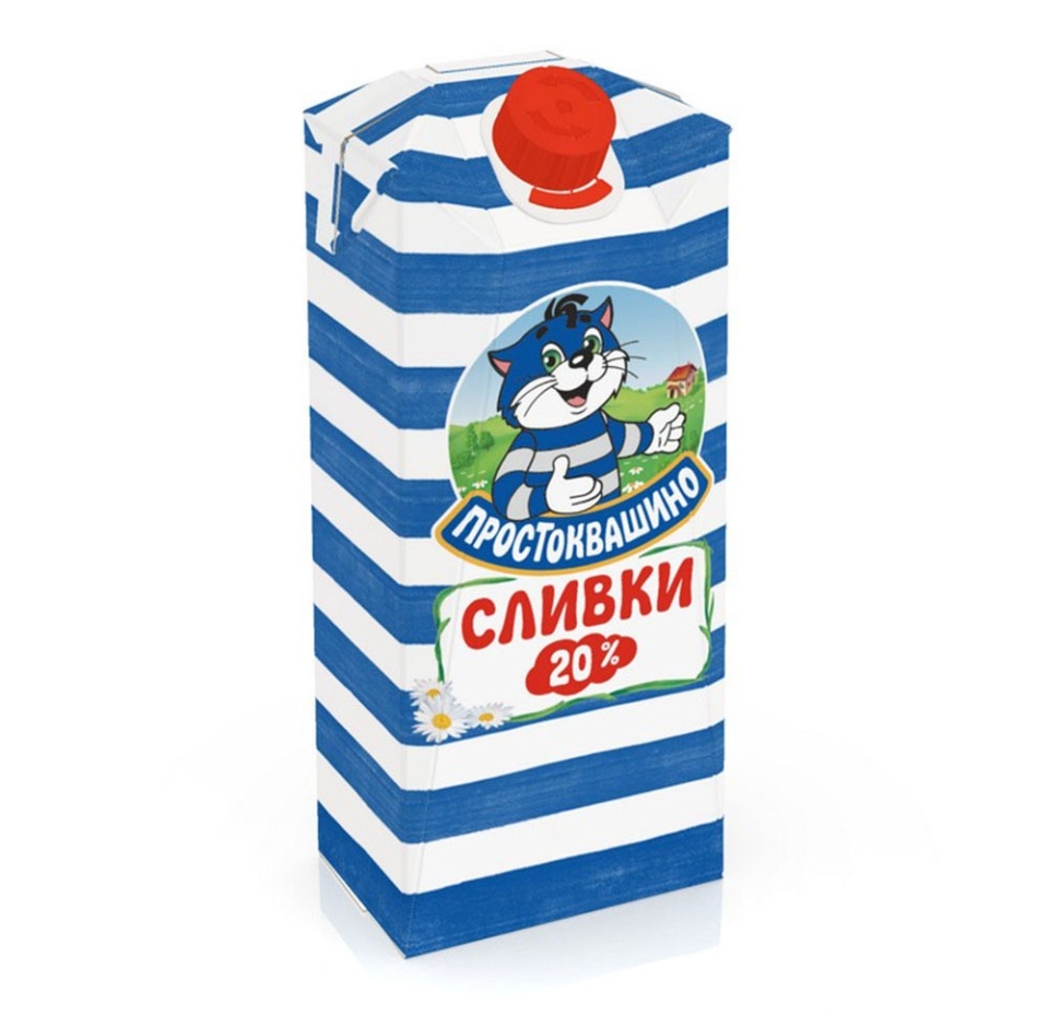 

Сливки Простоквашино 20%, 350 г